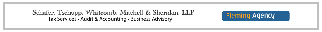 Silver Sponsors - Fleming Agency; Schafer, Tschopp, Whitcomb, Mitchell and Sheridan LLP