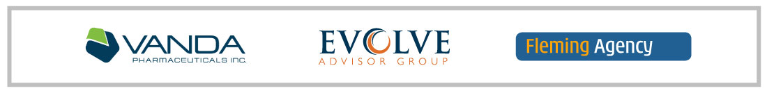 Silver Sponsors - Vanda Pharmaceuticals; Evolve Advisor Group; Fleming Agency