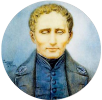 headshot of Louis Braille